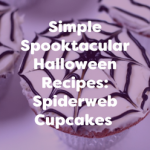 spiderweb cupcakes halloween recipe for kids