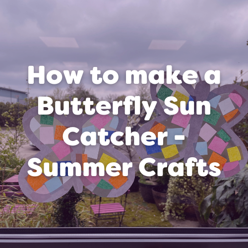 How to make a Butterfly Sun Catcher – Summer Crafts