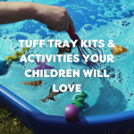 tuff tray activities for children